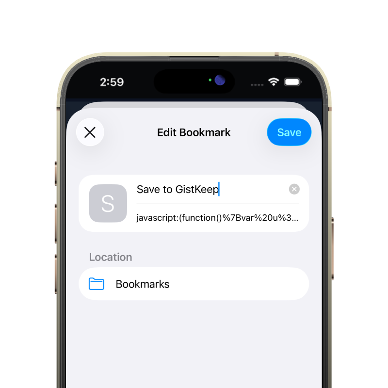 GistKeep settings and gist-backed workflow options